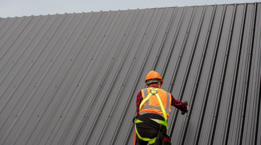 Professional metal roof installation services in West Branch, MI